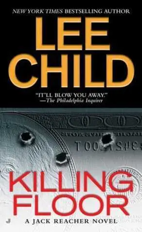 The book cover for 'Killing Floor' by 'Lee Child