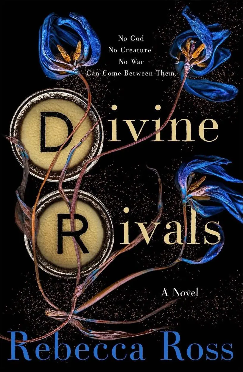 The book cover for 'Divine Rivals' by 'Rebecca Ross