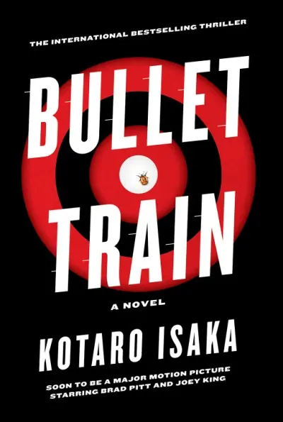 The book cover for 'Bullet Train' by 'Kōtarō Isaka
