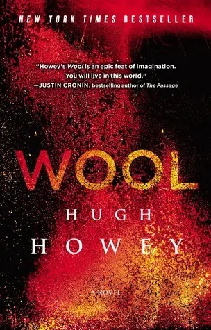The book cover for 'Wool' by 'Hugh Howey