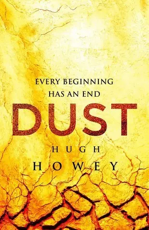 The book cover for 'Dust' by 'Hugh Howey