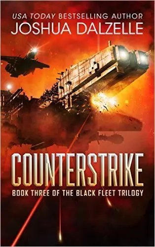 The book cover for 'Counterstrike' by 'Joshua Dalzelle