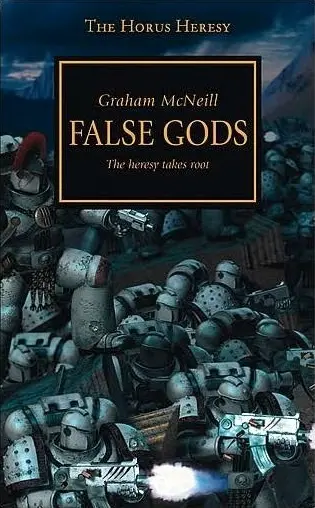 The book cover for 'False Gods' by 'Graham McNeill