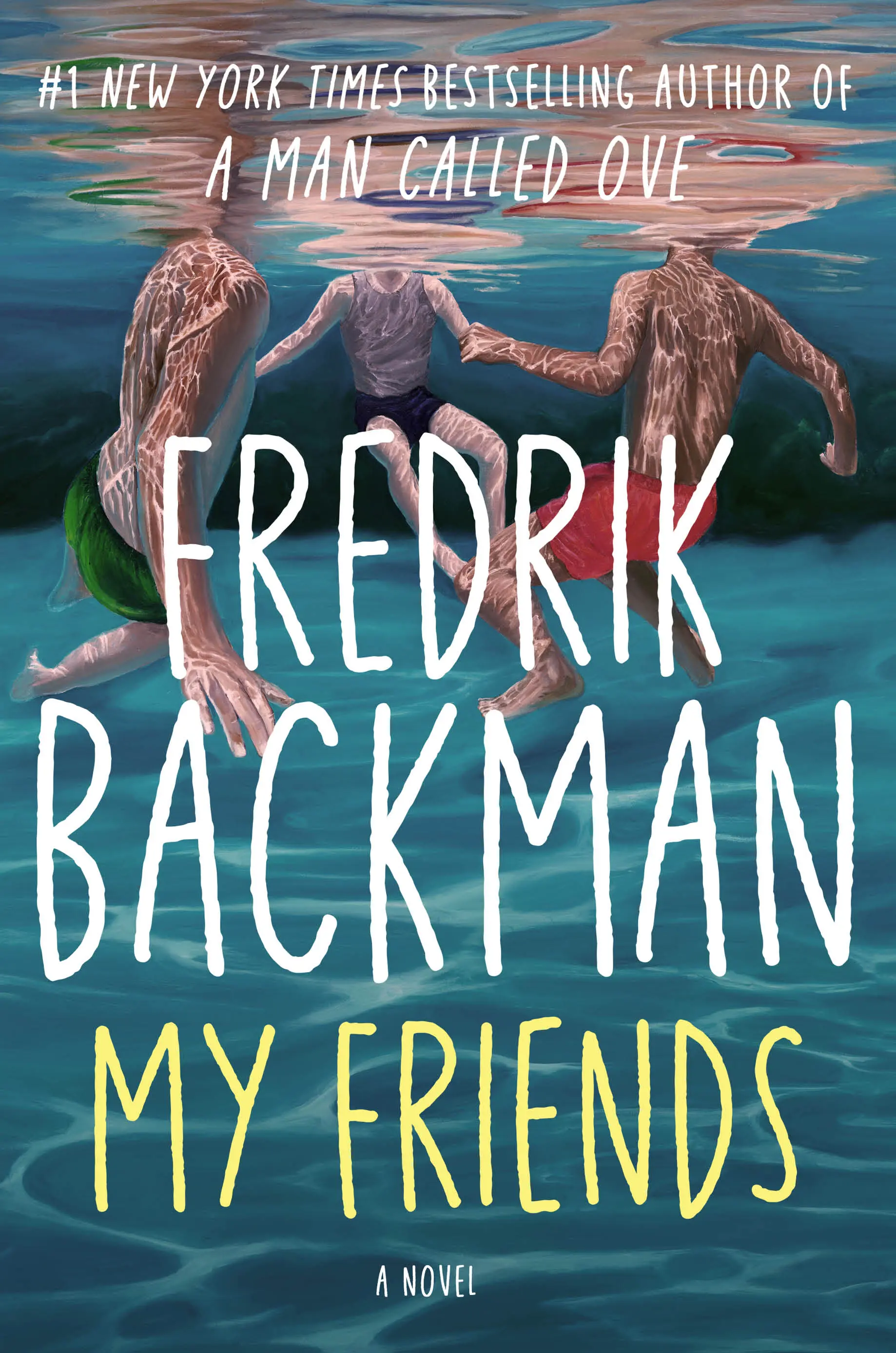 The book cover for 'My Friends' by 'Fredrik Backman