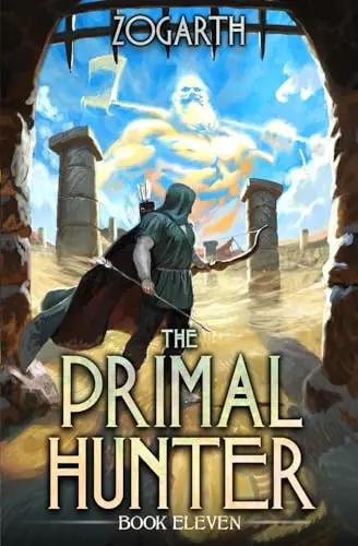 The book cover for 'The Primal Hunter 11: A LitRPG Adventure' by 'Zogarth