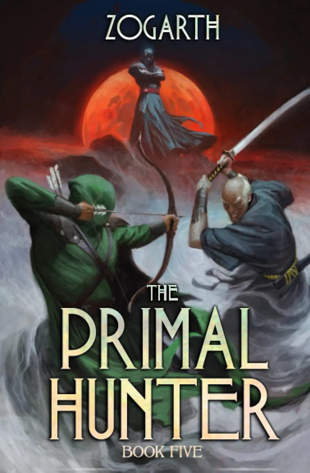 The book cover for 'The Primal Hunter 5' by 'Zogarth