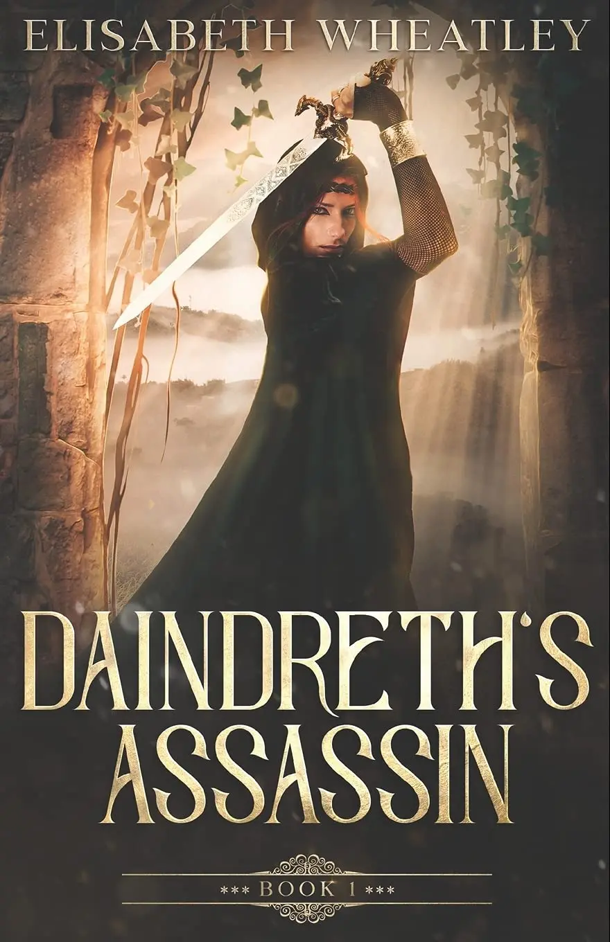 The book cover for 'Daindreth's Assassin' by 'Elisabeth Wheatley