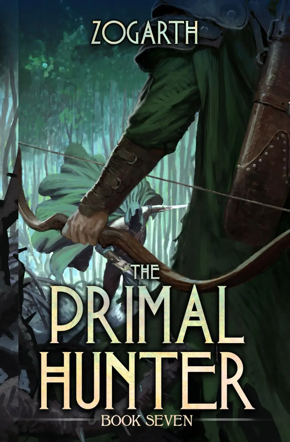 The book cover for 'The Primal Hunter 7: A LitRPG Adventure' by 'Zogarth