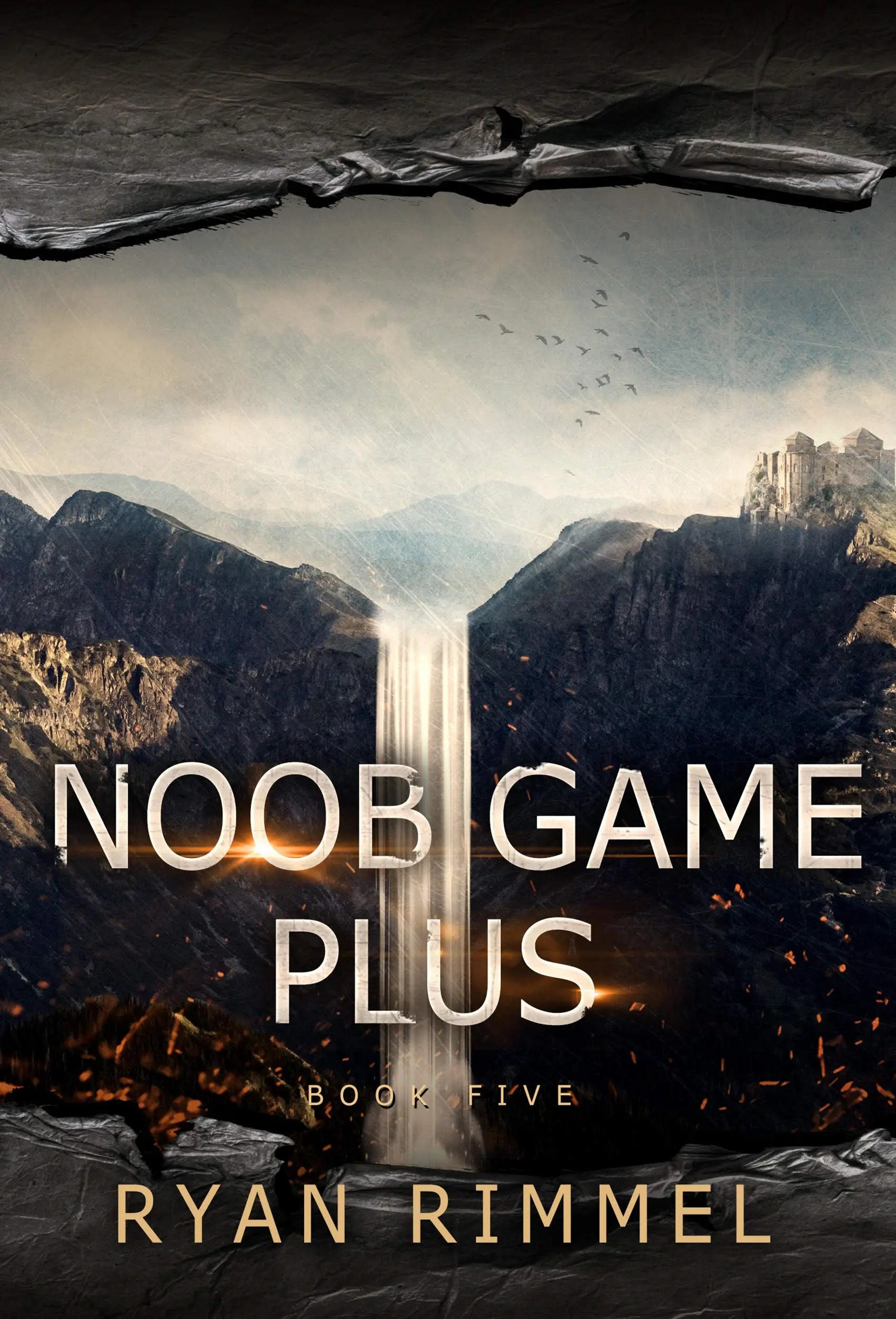 The book cover for 'Noob Game Plus' by 'Ryan Rimmel